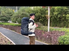 рюкзак нейлона Рипстоп 40Л на открытом воздухе водоустойчивый пеший туризм с крышкой дождя